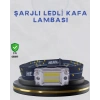 Kompakt Led Kafs Feneri Usb Şarjlı Manyetik 2 Işık Modlu 215 Lümen