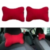 Ortopedik Araba Seyahat Boyun Yastığı 2li Kırmızı