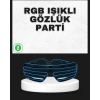 Parti Ve Organizasyonlara Özel Led Işıklı Gözlük