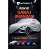 Premium Penye Branda Garaj Branda Örtüsü Dayanıklı Kalın Penye Branda Otomobil Çadır Branda Beyaz