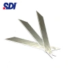SDI 1361 Çelik Maket Bıçağı Falçata Ucu Yedeği 9mm 30 Derece Küçük 10lu