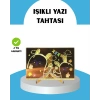 Silinebilir Led Mesaj Tahtası 7 Renkli Kalem Dahil