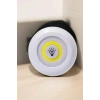 Spot Lamba Led Işık 3lü Uzaktan Kumandalı Pilli Yapışkanlı Kablosuz