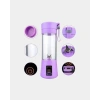 Taşınabilir Usb Şarjlı Mini Smoothie Blender 380ml Çelik Bıçaklı Portatif