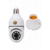 Wifi Güvenlik Kamerası Çift Kameralı Ampule Takılabilir Sensörlü