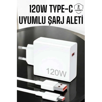 120w Şarj Aleti Type-c Uyumlu Turbo Şarj Aleti