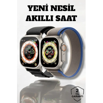 49mm Ekranlı, Kan Basıncı Ve Adımsayar Özellikli Bluetooth Akıllı Saat