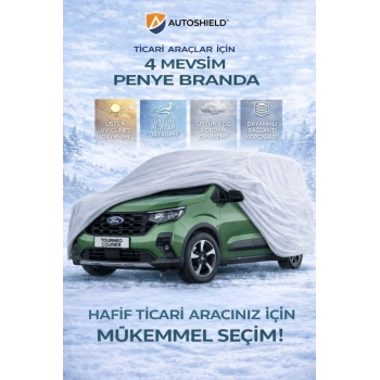 Ford Courier Penye Branda Garaj Branda Örtüsü Dayanıklı Kalın Penye Branda Otomobil Çadır Branda Gri