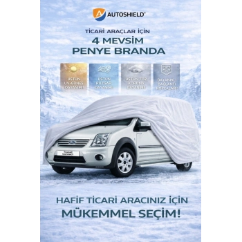 Ford Connect Penye Branda Garaj Branda Örtüsü Dayanıklı Kalın Penye Branda Otomobil Çadır Branda Gri
