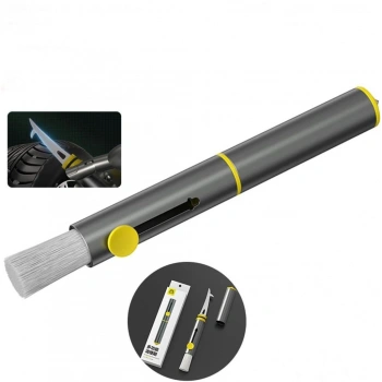 Çok Fonksiyonlu Klima Temizleme Fırçası Lastik Taş Sökücü Kanca ve Acil Durum Cam Kırıcı Çekiç