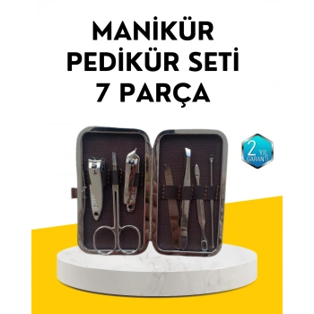 Dayanıklı Çelik Aletlerden Oluşan Kişisel Bakım Seti