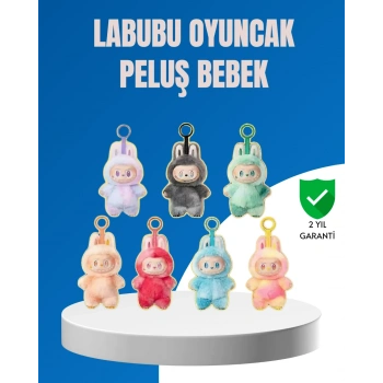 Dekoratif Labubu Karakter Figürü – Kaliteli Peluş Malzeme