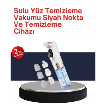 Evde Kolay Kullanım İçin Şarjlı Siyah Nokta Temizleme Aleti