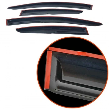 Hyundai Tucson 2005-2010 Mügen Cam Rüzgarlığı 4lü