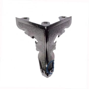 Kelebek Sandık Ayağı, Kutu Ayak 5,5 Cm - Nikel, 50 Adet