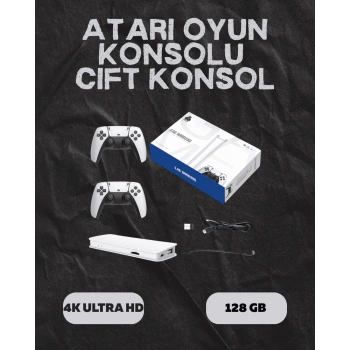 M15 Retro Konsol – 20.000 Oyunlu, Çift Gamepadli, 4k Hdmı