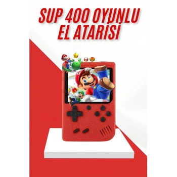 Nostalji Oyunlu Mini Atari Gamebox 400 Oyunlu El Atarisi