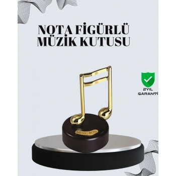 Nota Figürü Müzik Kutusu Melodious Model