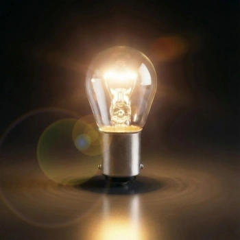 Osram BAZ15D/7225 21/4W 12V Çapraz Tırnak Fren ve Park Lambası Ampulü Çift Duy 1 Adet Gün Işığı