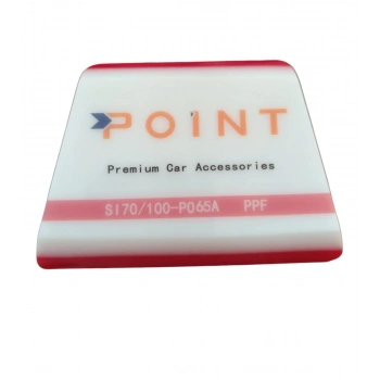 Point PPF/TPH Silikon Çekçek Ragle Cam Filmi Çekme Uygulama Aparatı Kırmızı 10x7cm P065A