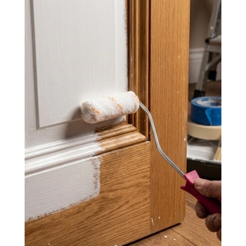 Profesyonel Mini Boya Rulosu 10 Cm Boya Fırça Seti 6 Yedek Rulo Hediyeli