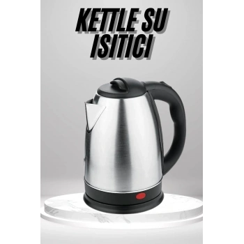 Su Isıtıcı 220 - 240 V Paslanmaz Çelik Kettle Uzun Ömürlü 2000 Watt
