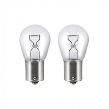 Super Light BA15D 94 S25 21W 12V Halojen Fren Sinyal Ampulü Çift Duy 2 Adet Sarı