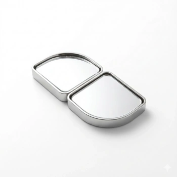 Üçgen Dönerli Yapışkanlı Kör Nokta Aynası 2li