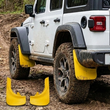 Universal Yumuşak Paçalık Tozluk Çamurluk 2li Set Sarı