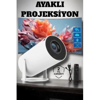Usb Ve Kablosuz Bağlantı Özellikli 5000 Saat Ampul Ömürlü Projeksiyon