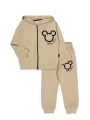 Erkek Çocuk MİCKEY detaylı  Fermuarlı Eşofman Alt Üst Takım