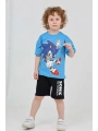 Sonic desenli erkek çocuk yazlık şort thsort alt üst takım