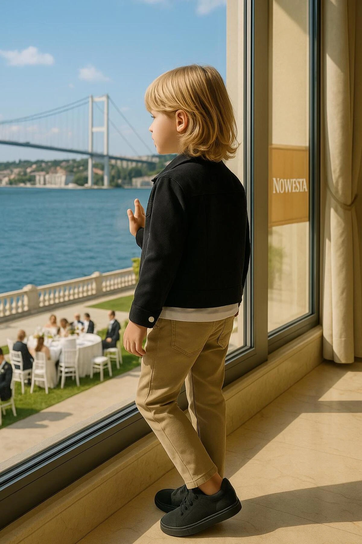 Erkek Çocuk Kalın Gabardin 3Lü Takım |Bir Beden Büyük Tercih Ediniz|