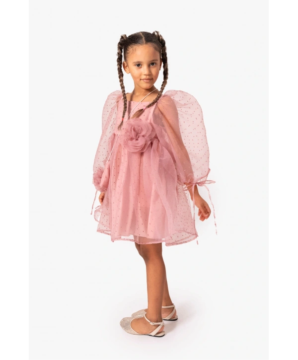 Balon Kol Çantalı Özel Gün Doğumgünü Parti Elbisesi