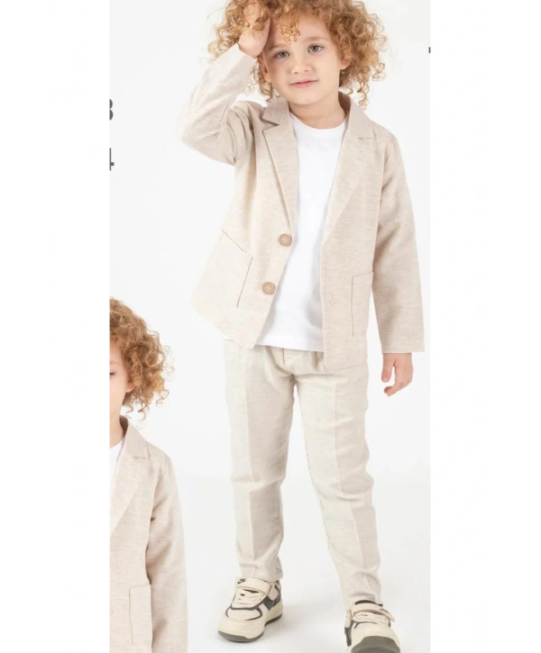 erkek çocuk keten ceketli spor takım elbise/ gösteri /özel gün/mezuniyet spor takım elbise