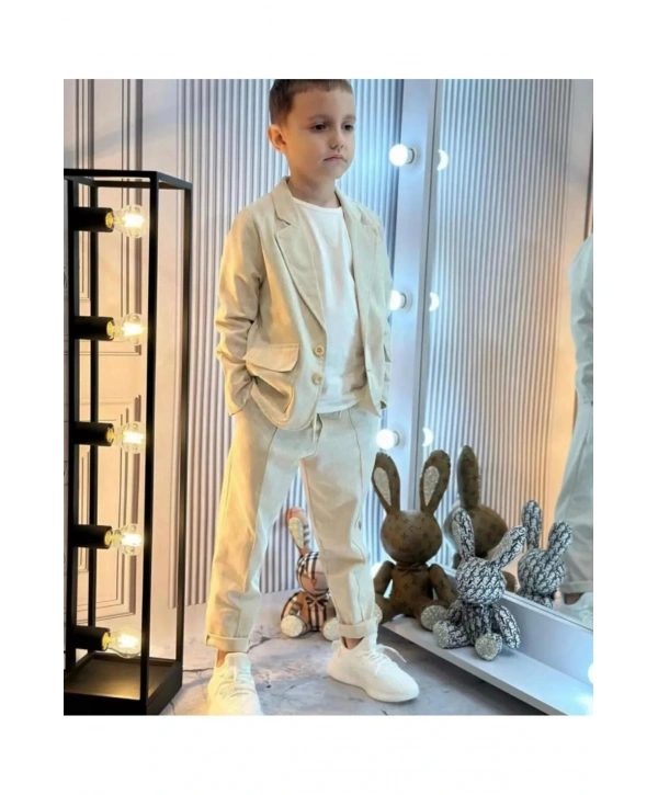 ERKEK ÇOCUK KETEN TAKIM