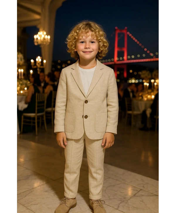 Ceketli Spor Salaş 3’Lü Takım/Takım Elbise/Damatlık/Özel Gün Takım/Düğün/ Doğum Günü/Premium