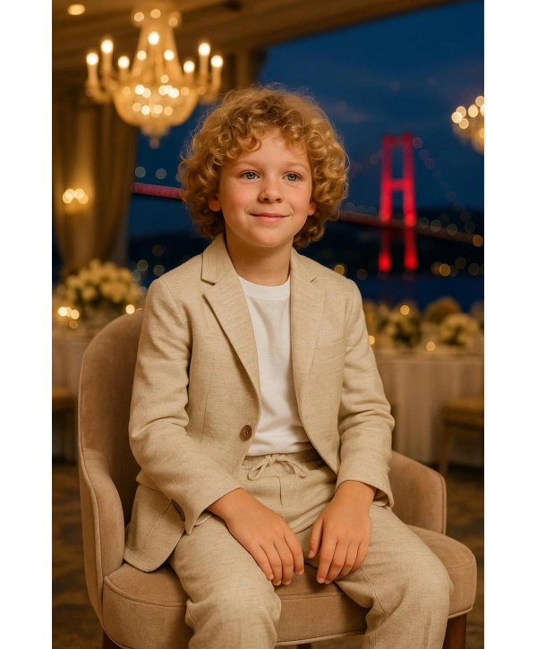 Ceketli Spor Salaş 3’Lü Takım/Takım Elbise/Damatlık/Özel Gün Takım/Düğün/ Doğum Günü/Premium