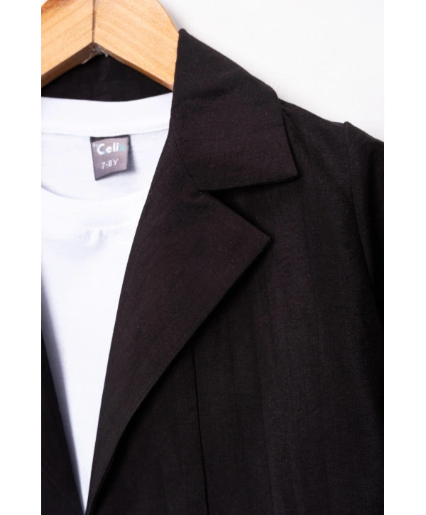 Kruvaze Ceketli Spor 3’Lü Takım/Takım Elbise/Damatlık/Özel Gün Takım/Düğün/ Doğum Günü/Premium