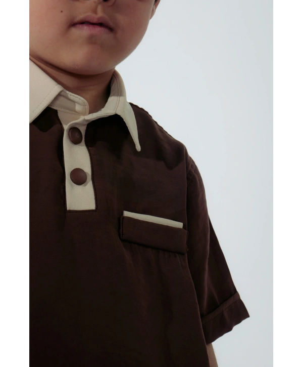 Modal Kumaş Erkek Çocuk 2Li Takım / Bayramlık / Özel Gün / Doğum Günü