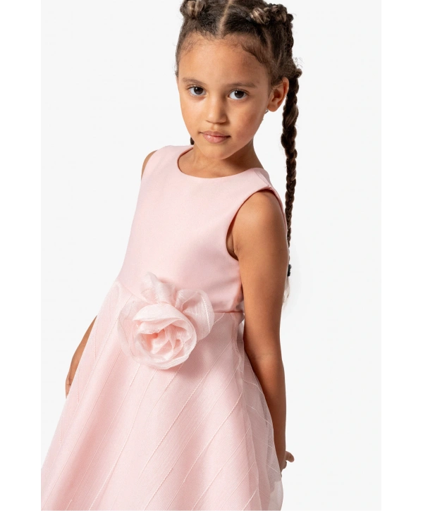 Vita Doğum Günü Parti Özel Gün Kız Çocuk Elbise(BİR BEDEN BÜYÜK TERCİH EDİNİZ)