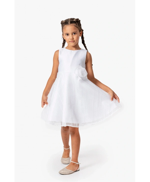 Vita Kız Çocuk Elbise(BİR BEDEN BÜYÜK TERCİH EDİNİZ)