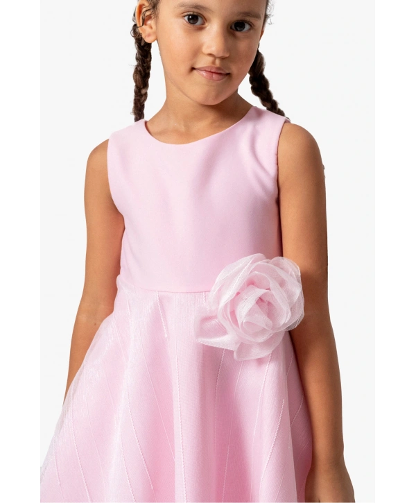 Vita Doğum Günü Parti Özel Gün Kız Çocuk Elbise(BİR BEDEN BÜYÜK TERCİH EDİNİZ)