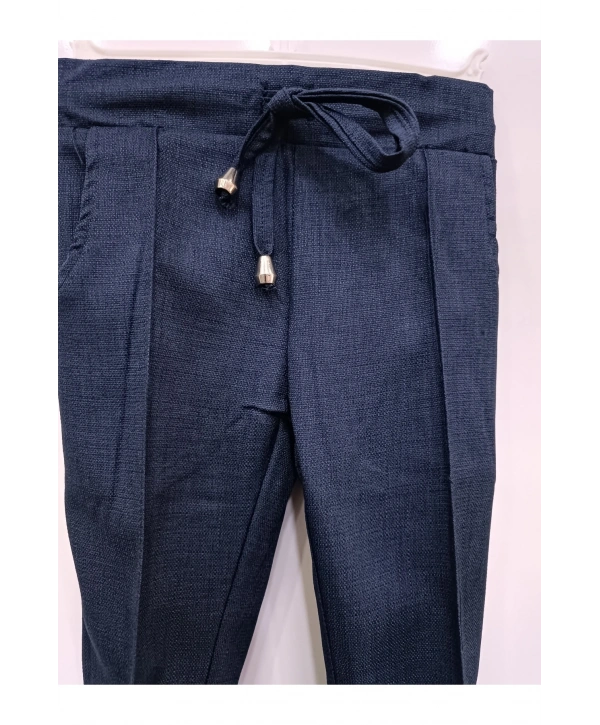 erkek çocuk keten takım-LACİVERT