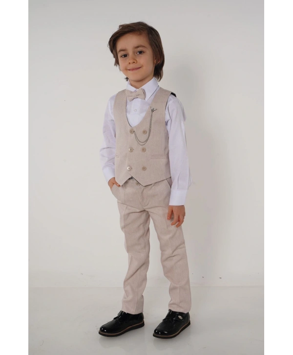 PLANET Yelekli Erkek Çocuk Takım Elbise