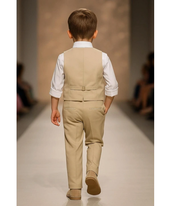 örme model yelekli erkek takım elbise / papyonlu yelekli takım / gömlek-yelek-pantolon takım