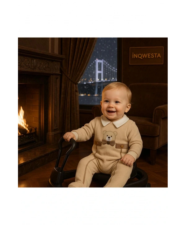 Erkek Çocuk Üst Kalite Pamuklu Tulum