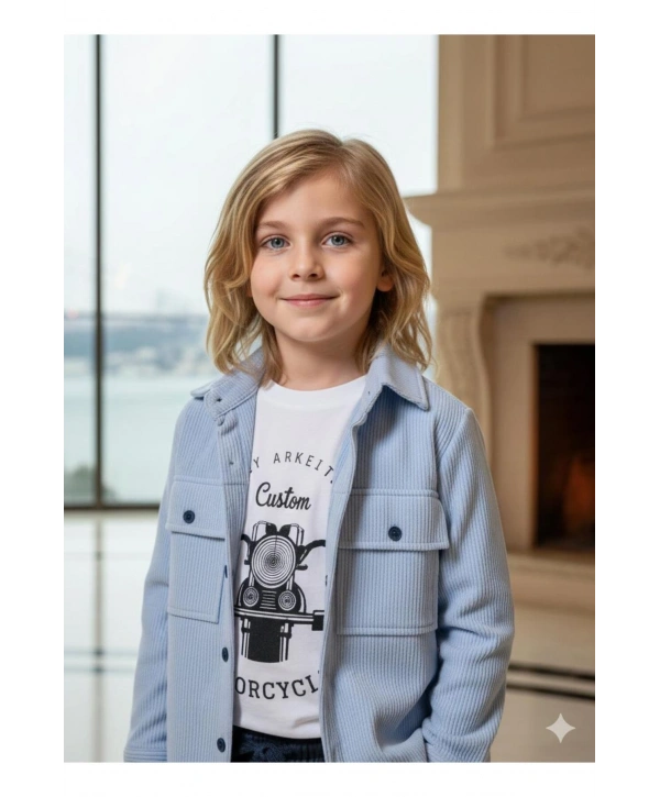 Erkek Çocuk 3Lü Günlük Özel Kombinli Takım 2 / 13 Yaş Arası (Bir Beden Büyük Tercih Edebilirsiniz)