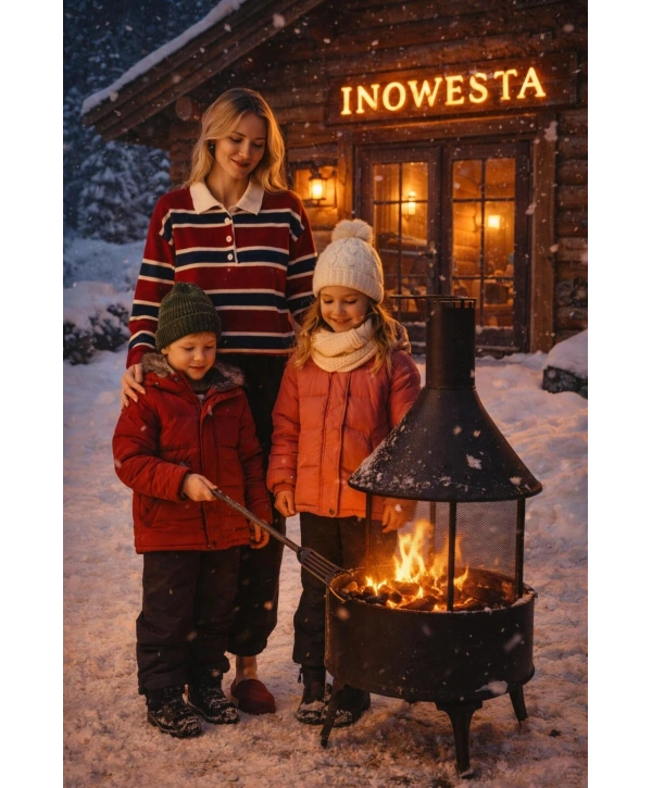 Kadın Polo Yaka TRiko SweatShırt ve kışlık Üç ip Eşofman Altı İkili Takım 2parça