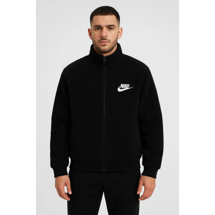 Kuzu Tüylü Peluş Mont